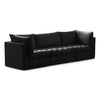 Jacob Black Velvet Modular Sofa