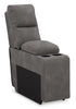 Next-Gen DuraPella Power Reclining Sectional Loveseat with Console