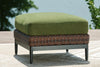 Horizon Hall Outdoor Ottoman with Cushion
