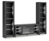 Cayberry Entertainment Center with Electric Fireplace