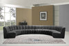 Infinity Grey Velvet 8pc. Modular Sectional