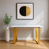 Cameron Gold Console Table