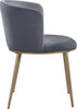 Skylar Grey Velvet Dining Chair