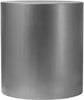 Cylinder Brushed Chrome End Table