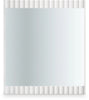 Modernist White Gloss Mirror