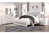 Santorini White Bed