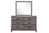 Kate Bed, Dresser, Mirror, Nightstand