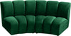 Infinity Green Velvet 2pc. Modular Sectional
