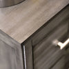 Berenice Espresso Night Stand White, Gray, & Espresso