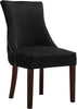 Hannah Black Velvet Dining Chair