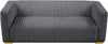 Ravish Grey Velvet Sofa