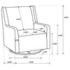 Serra Swivel Glider Chair