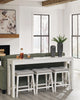 Robbinsdale Counter Height Dining Table and 3 Barstools Set