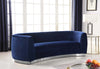 Julian Navy Velvet Sofa