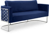 Casa Navy Velvet Sofa