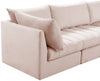 Jacob Pink Velvet Modular Sectional