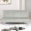 Villeneuve Futon Sofa Bed Black, Pink, & Grey