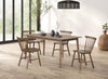 Beale Dining Table Walnut & Black