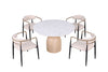 Neasden 5 Pc Dining Table Set