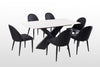 Lenvik 7 Pc Dining Table Set White