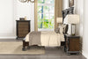 Promenade E.King & Queen Bed Brown & White