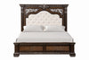 Promenade E.King & Queen Bed Brown & White