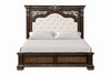 Promenade E.King & Queen Bed Brown & White