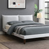 Verwood E.King, Full, & Queen Bed Gray & Light Gray