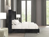 Cadwell E.King, Queen, & Full Bed White, Gray, & Black