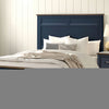 Pinetop Twin & Full Bed White & Blue