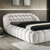 Newquay E.King & Queen Bed White, Grey, & Black