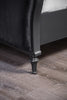 Melodi Parc E.King & Queen Bed Black & Silver