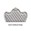 Ventresca Bed White & Chrome
