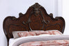 Roselli E.King & Queen Bed White & Chrome