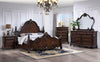 Francione E.King & Queen Bed White & Chrome