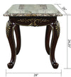 Galaxy Home Gloria End Table in Brown