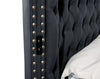 Galaxy Home Hazel King Bed in Black