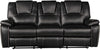 Galaxy Home Hong Kong Power Reclining Sofa in Black image