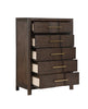 Galaxy Home Kenzo Chest in Brown