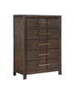 Galaxy Home Kenzo Chest in Brown image