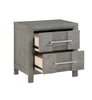 Galaxy Home Kenzo Nightstand in Gray