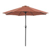 Soli 9' Outdoor Umbrella w/ Auto Tilt + 21" Round Base