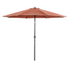 Mora 11' Outdoor Umbrella + 21" Round Base