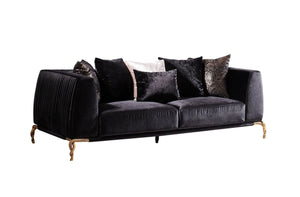 Galaxy Home Majesty Sofa in Black image