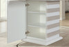 D2507 BAR TABLE WITH 4 D06 BAR STOOLS BEIGE