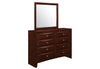 LINDA NEW MERLOT DRESSER