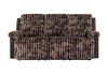 U6028 BROWN RECLINING SOFA