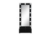 ELLA BLACK NARROW TALL MIRROR WITH DRAWER AND SPEAKER