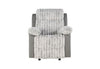 U6028 GREY GLIDER RECLINER