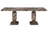 D12 BROWN DINING TABLE